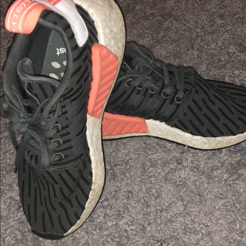 adidas nmds grey and orange